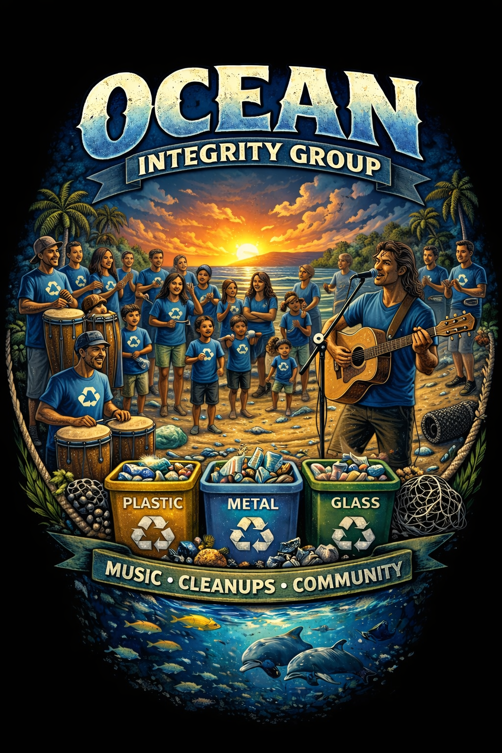 Recycle Music OIG tee